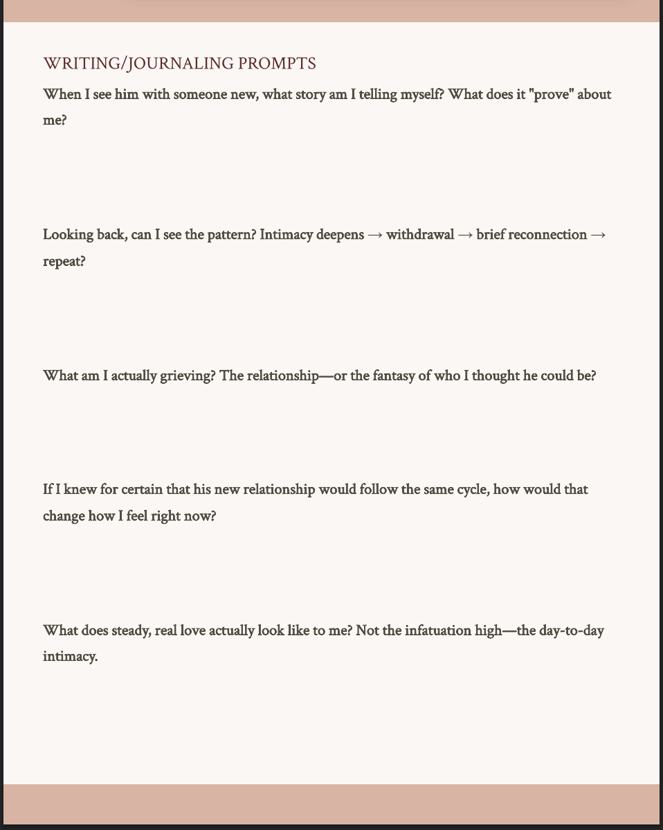 The Overthinker's Breakup Survival Guide